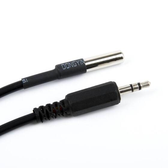DS18B20 IP67 Su Geçirmez 3.5mm Ses Jaklı Termal Prob - 4