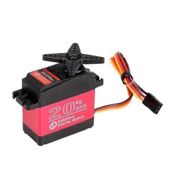 DS3218MG 20KG Su Geçirmez Dijital Servo Motor - 1