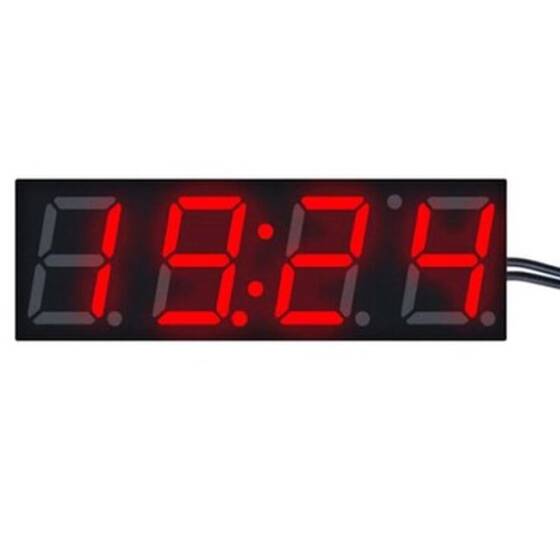 DS3231 Dijital Saat + Termometre + Voltmetre Modülü - 1