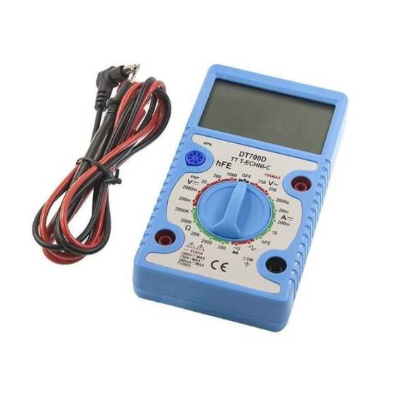 DT-700D Dijital Avometre Multimetre Ölçü Aleti - 1