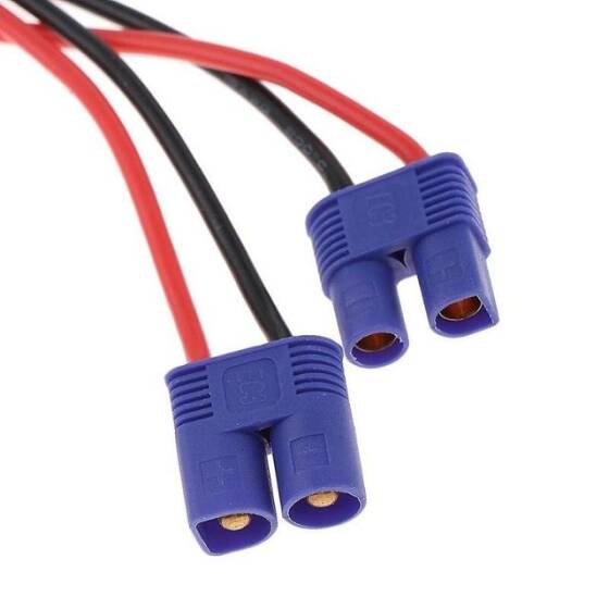 EC3 Dişi-Erkek Lipo Pil Şarj Kablosu Seti 15cm - 1