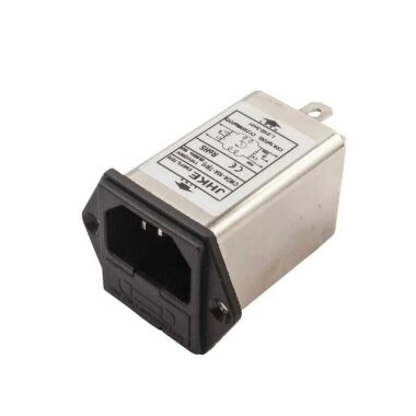 EMI Filtre 10A Erkek Power Soketi - Sigorta Yuvalı - JHKE