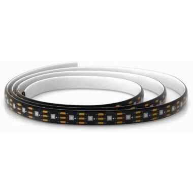 Epoksi 5V WS2812B RGB5050 Siyah Esnek 1M SMD LED Şerit 100 LED/Metre IP65 - 1