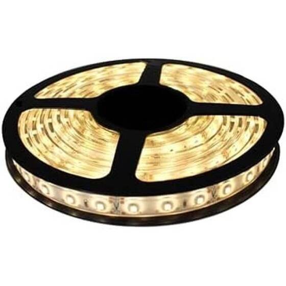 Epoksi Soğuk Beyaz 2835 12V SMD LED Şerit 60 LED/Metre Esnek 5 Metrelik Makara - 2