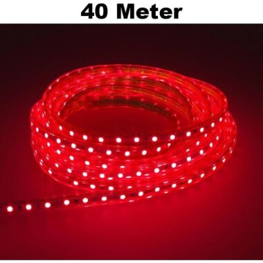 Epoksi Yeşil 2835 12V SMD LED Şerit 60 LED/Metre Esnek 5 Metrelik Makara - 2
