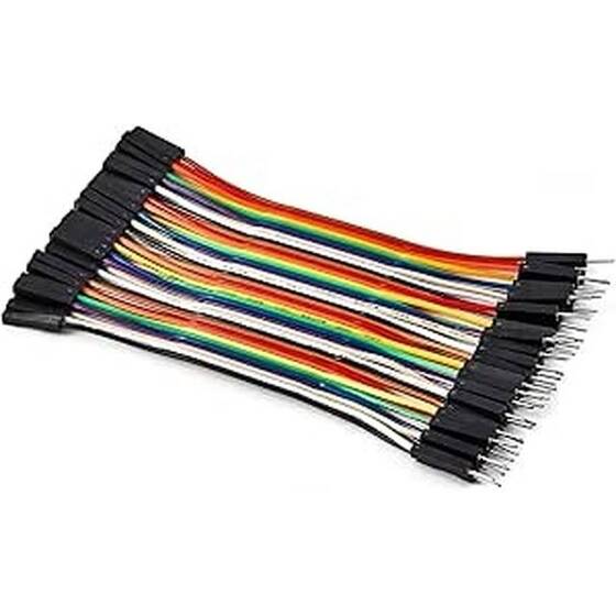 Erkek - Dişi Jumper Kablo 40 Pin 10cm 24AWG - 1