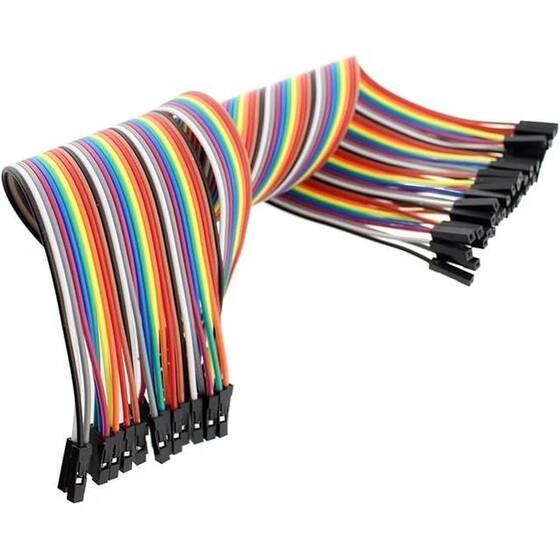 Erkek - Dişi Jumper Kablo 40 Pin 30cm 24AWG - 3