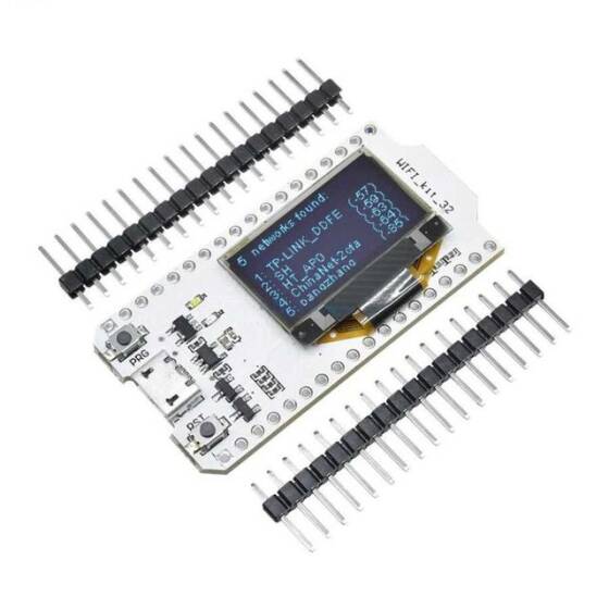 ESP32 WIFI 0.96'' Oled Ekran 32Mb Geliştirme Kartı - 1