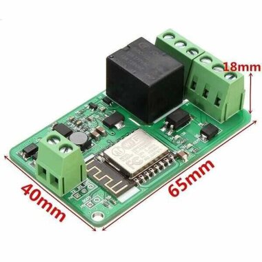 ESP8266 Wifi Röle Modülü 10A DC 7-30V - 3