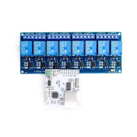 Ethernet 8/16 Kanal Röle Kontrol Modülü Akıllı Ev - 4
