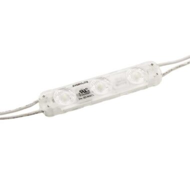 Everylite 3'lü Mercekli Modül Led Yapışkansız - Beyaz 12v - 1