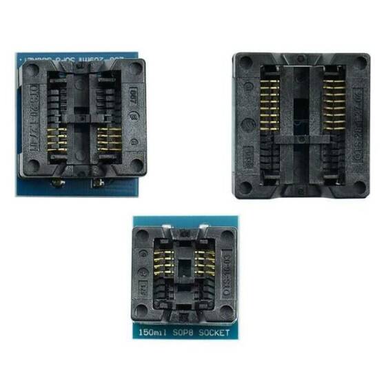 EZP2019+ EEPROM Bios USB SPI Programlayıcı +3 Çevirici Adaptör - 5