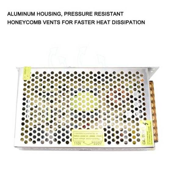 Fanlı Yüksek Kaliteli Güç Kaynağı 240W 24V 10A - 4