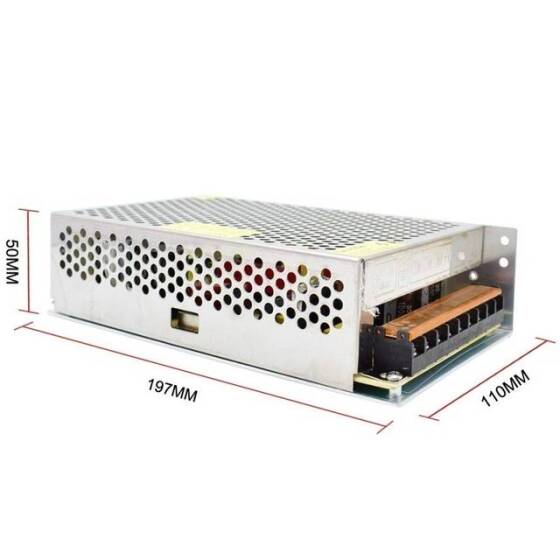Fanlı Yüksek Kaliteli Güç Kaynağı 240W 24V 10A - 5