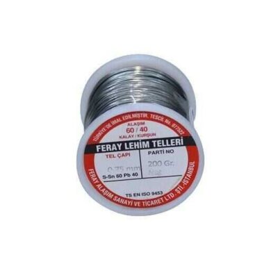 Feray 0.75 mm 200gr Lehim Teli (%60 Kalay / %40 Kurşun) - 2