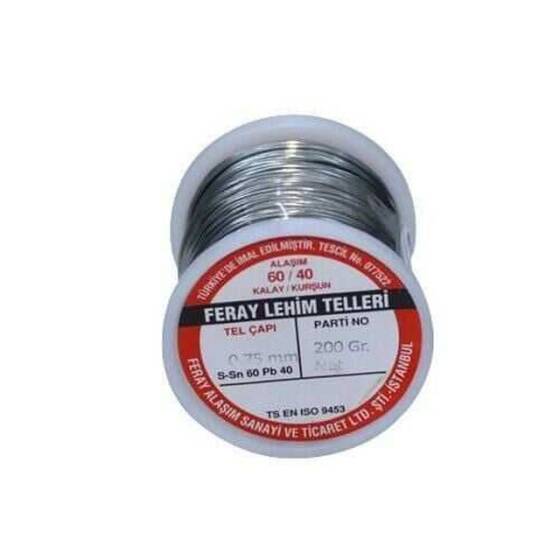 Feray 0.75 mm 200gr Lehim Teli (%60 Kalay / %40 Kurşun) - 2