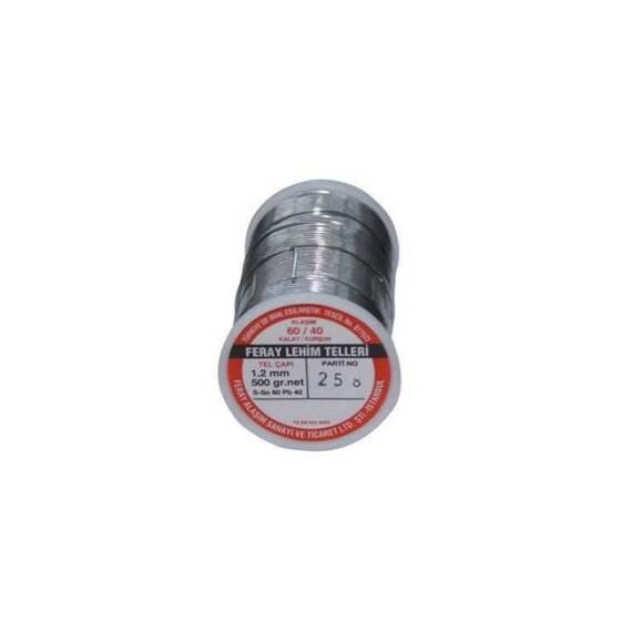 Feray 1.2 mm 500gr Lehim Teli (%60 Kalay / %40 Kurşun) - 2