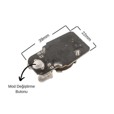 Flip-Flop Led Devresi - 3V CR Pil Yuvalı - 2