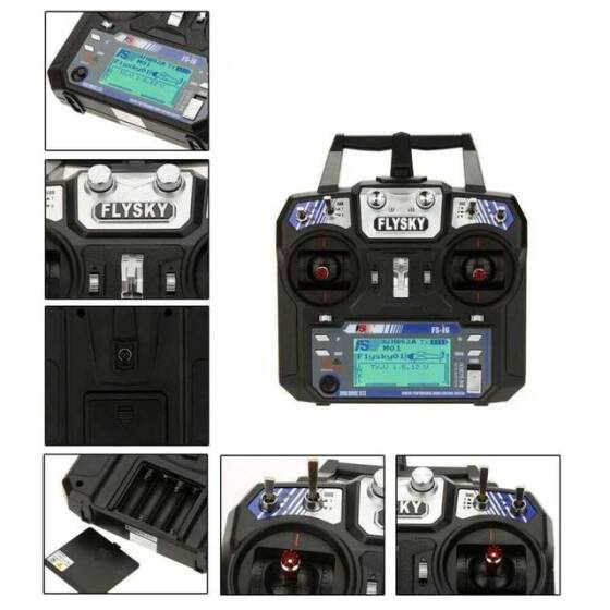 Flysky FS-İ6 2.4GHz 6 Kanal Kumanda ve FS-İA6B Alıcı - 2