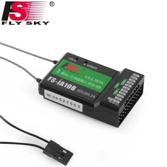 Flysky FS-i6S 2.4GHz 10 Kanal Kumanda ve FS-IA10B Alıcı - 2