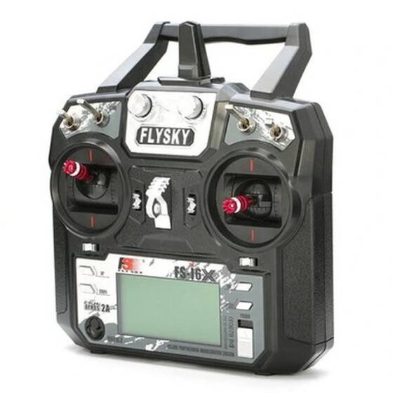 Flysky FS-İ6X 2.4GHz 10 Kanal Kumanda ve FS-İA10B Alıcı - 1