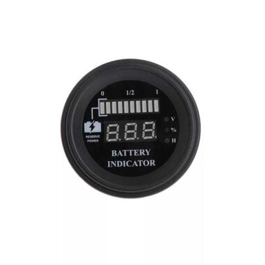 FSRD-100 10-100V Akü - Lityum Pil Voltaj Göstergesi - 1