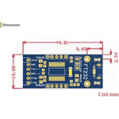 FT232 Usb Uart Dönüştürücü/Programlayıcı - 6