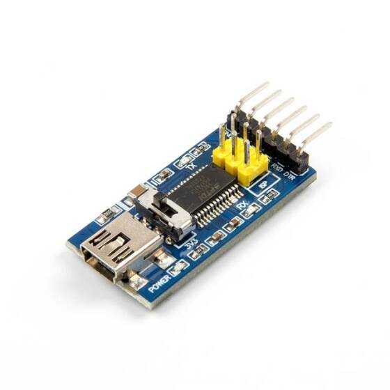 FT232RL FTDI Mini USB'den TTL'ye Seri Dönüştürücü Adaptör Modülü - 1