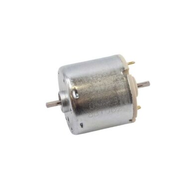 G-113 24V 500RPM Çift Milli DC Motor - Görsu Elektronik