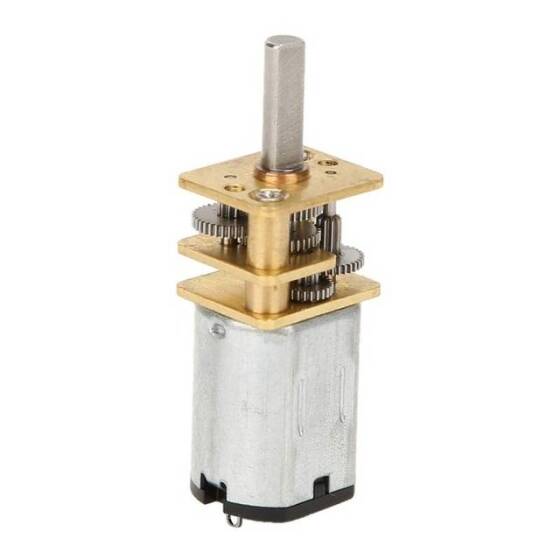 GA12-N20 12V 4000RPM Mikro DC Metal Dişli Redüktörlü Motor - 1