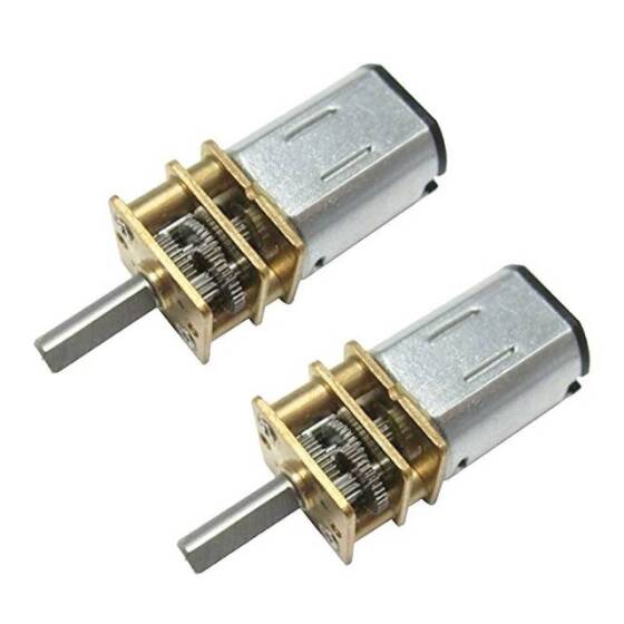 GA12-N20 3V 35RPM Mikro DC Metal Dişli Redüktörlü Motor - 1