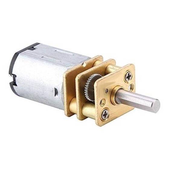 GA12-N20 6V 300RPM Mikro DC Metal Dişli Redüktörlü Motor - 5