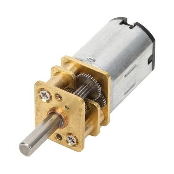 GA12-N20 6V 500RPM Mikro DC Metal Dişli Redüktörlü Motor - 5