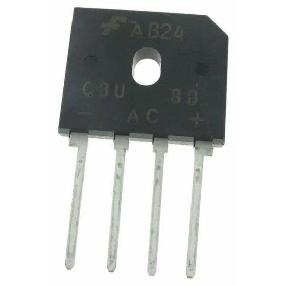 GBU8B 8A 100V Köprü Diyot - 1