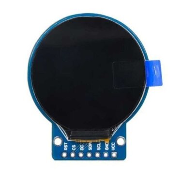 GC9A01 1.28'' 240x240 Oled Grafik Lcd Ekran - Yuvarlak PCB - 2