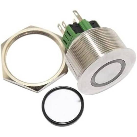 Geniş Açılı 2V 20mA 2mm Yeşil Emzik Led 28mm Bacak Uzunluğu - 1