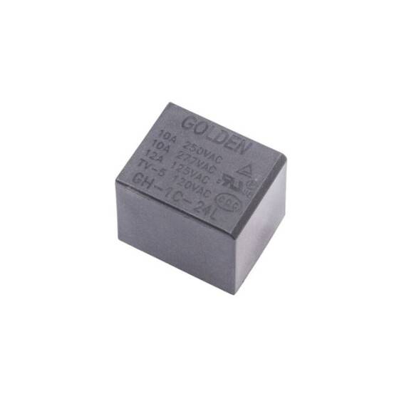 GH-1C-24L 24V DC 10A 5 Pin Röle - 1