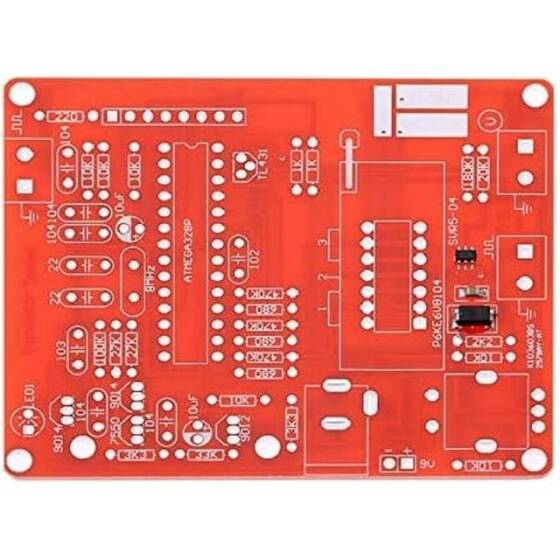 GM328 Transistör Test Cihazı DIY Kiti - Kırmızı Pano - Lehimli - 3