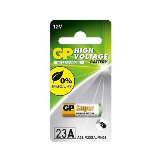 GP 23A 12V Alkalin Pil - Kumanda Pili - 1