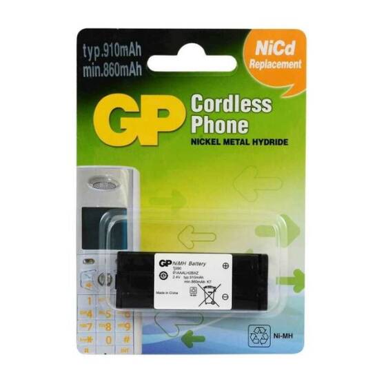 GP T390 2.4V 910mAh Panasonic Telsiz Telefon Pili - 1