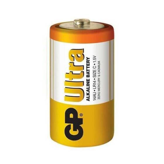 GP Ultra 2'li LR14 C Size Alkalin Pil - GP14AU - 2
