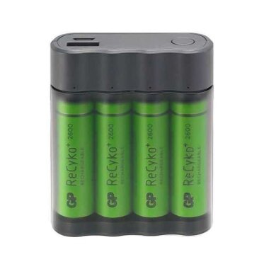 GP X411 4x2600mAh USB Şarj Cihazı ve Powerbank - GP