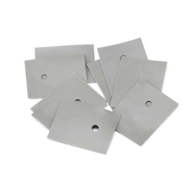 Gri TO-3P Plastik İzolatör - Delikli - 10 Adet - 1