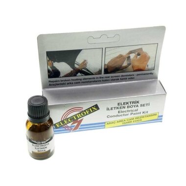 Gümüş İletken Boya - Arka Cam Rezistans Tamir Seti - Görsu Elektronik