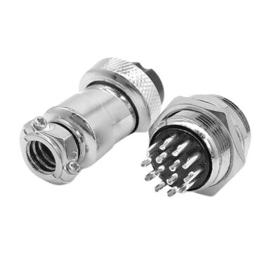 GX-20 14 Pin 20mm Mike Konnektör Takımı - 2