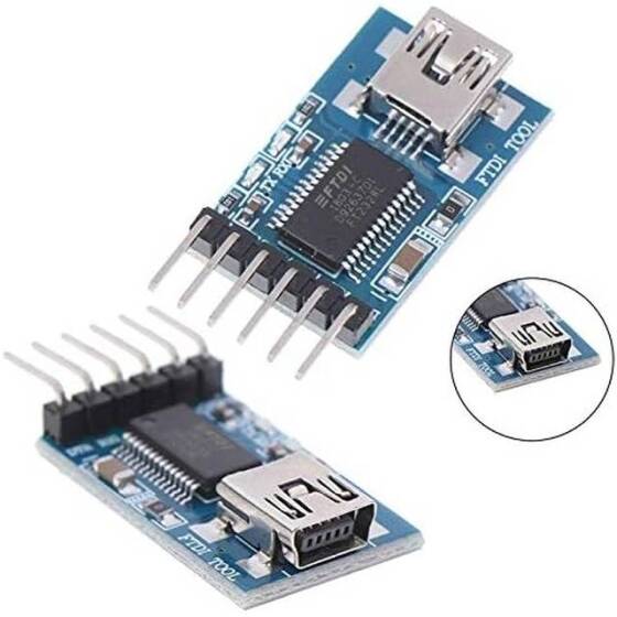 GY-232 Modülü FT232RL USB'den Seri Bağlantı Noktasına Yükleme Lehimli - 1