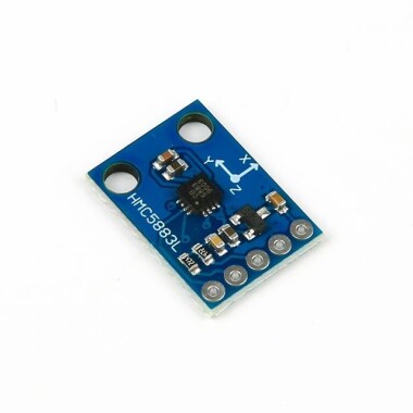 GY-273 HMC5883L 3 Eksen Modül Manyetik Alan Sensörü Lehimsiz - 5