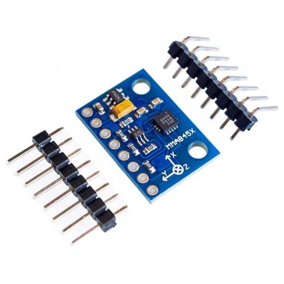 GY-45 MMA8452 3 Eksen Hızlandırıcı Modülü Lehimsiz - 1
