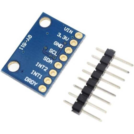 GY-511 LSM303DLHC Yüksek Hassasiyetli 3 Eksenli Elektronik Pusula İvme Sensör Modülü Lehimsiz - 1