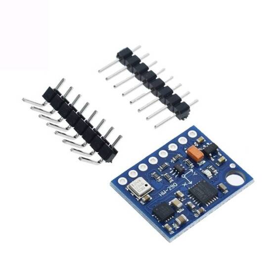GY-87 10DOF Modülü MPU6050 HMC5883L BMP180 Sensör Lehimsiz - 6